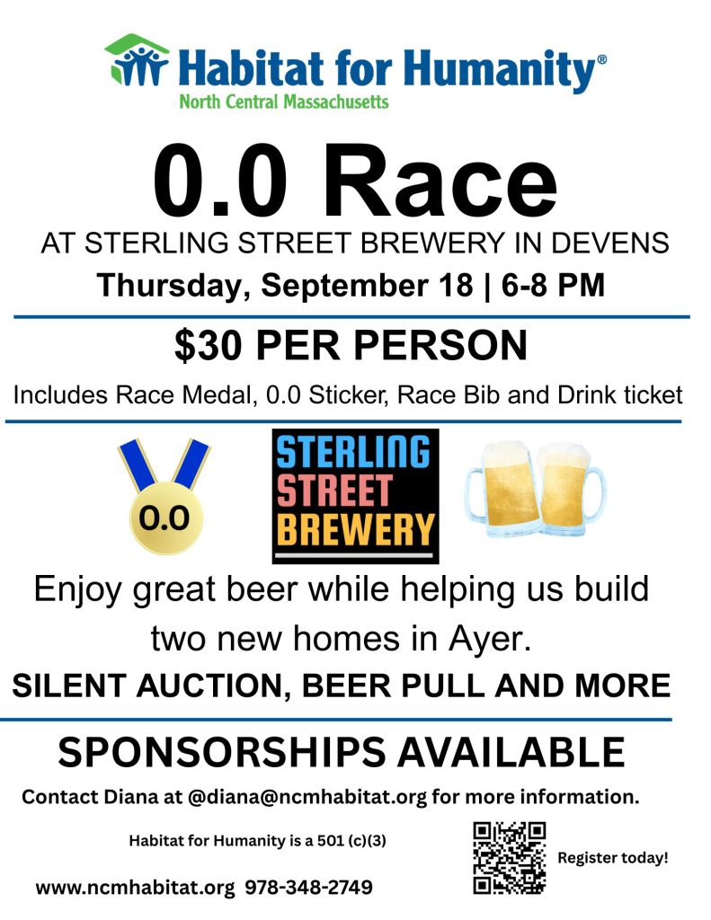 Flyer for the 0.0 Race