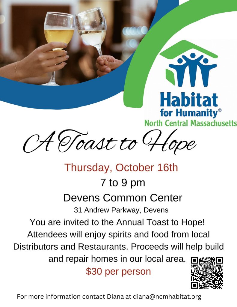 A Toast to Hope 2025 Flyer